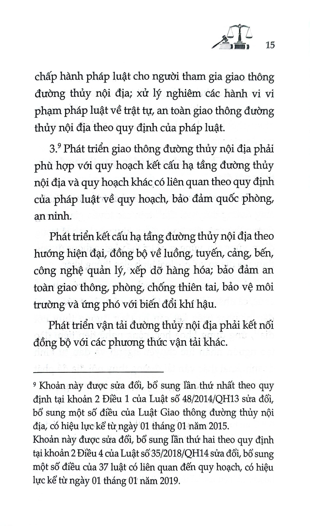 Luật Giao Thông Đường Thủy Nội Địa Năm 2004 ( Sửa Đổi, Bổ Sung Năm 2014,2015,2018,2019,2025) (NXBLĐ) - Quốc Hội