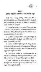 Luật Giao Thông Đường Thủy Nội Địa Năm 2004 ( Sửa Đổi, Bổ Sung Năm 2014,2015,2018,2019,2025) (NXBLĐ) - Quốc Hội