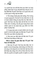 Luật Mặt Trận Tổ Quốc Việt Nam Năm 2015 ( Sửa Đổi, Bổ Sung Năm 2025) (NXBLĐ) - Quốc Hội