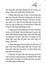 Luật Mặt Trận Tổ Quốc Việt Nam Năm 2015 ( Sửa Đổi, Bổ Sung Năm 2025) (NXBLĐ) - Quốc Hội