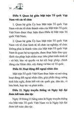 Luật Mặt Trận Tổ Quốc Việt Nam Năm 2015 ( Sửa Đổi, Bổ Sung Năm 2025) (NXBLĐ) - Quốc Hội