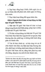 Luật Mặt Trận Tổ Quốc Việt Nam Năm 2015 ( Sửa Đổi, Bổ Sung Năm 2025) (NXBLĐ) - Quốc Hội
