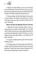 Luật Mặt Trận Tổ Quốc Việt Nam Năm 2015 ( Sửa Đổi, Bổ Sung Năm 2025) (NXBLĐ) - Quốc Hội