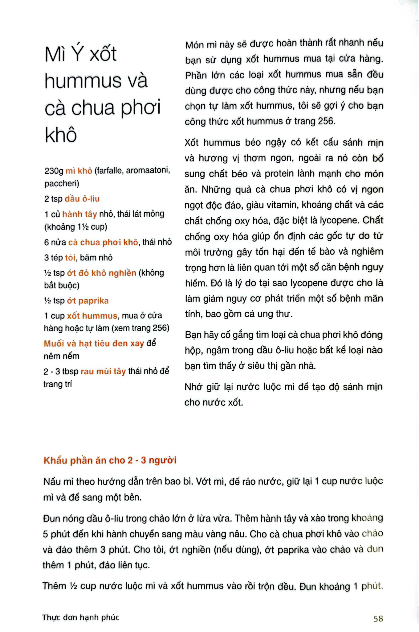 Thực Đơn Hạnh Phúc - Ăn Chay Kiểu Âu - Nisha Melvani