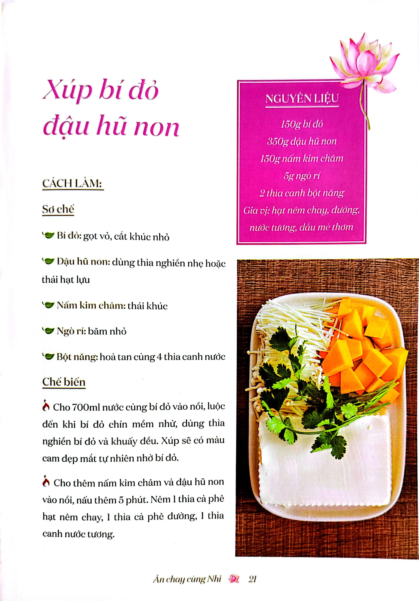 Ăn Chay Cùng Nhi - Món Chay Cho Cơm Nhà Thêm Ngon - Dương Yến Nhi