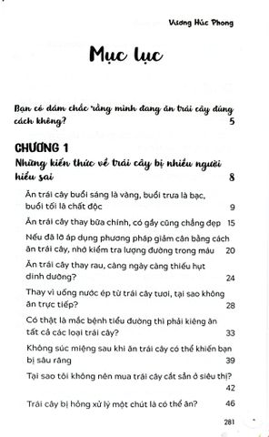  Ăn Trái Cây Phải Đúng Cách - Vương Húc Phong 