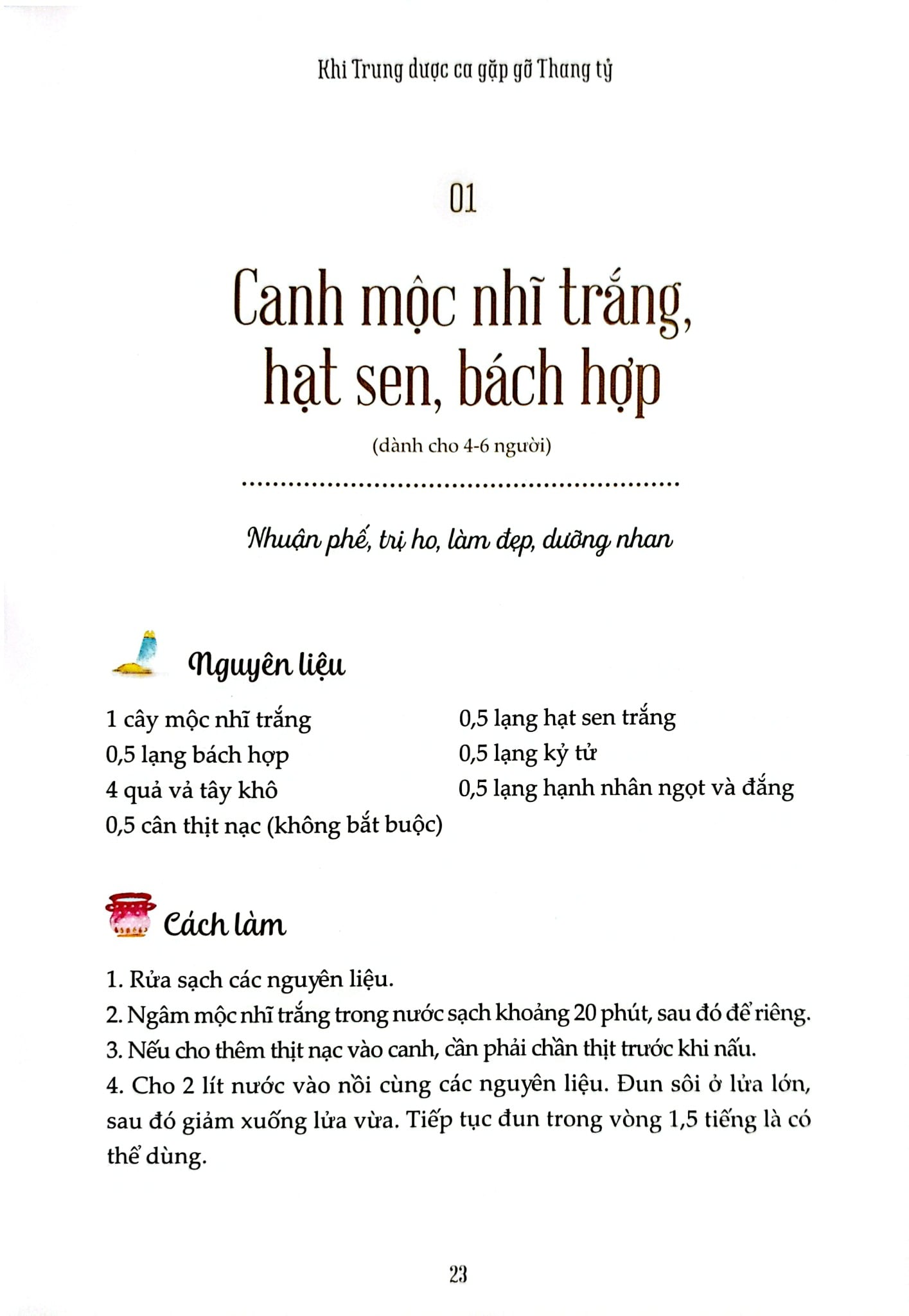 Tinh Hoa Đông Y - Tuyệt Đỉnh Dưỡng Nhan Cho Phái Đẹp - Khi Trung Dược ca gặp gỡ Thang tỷ