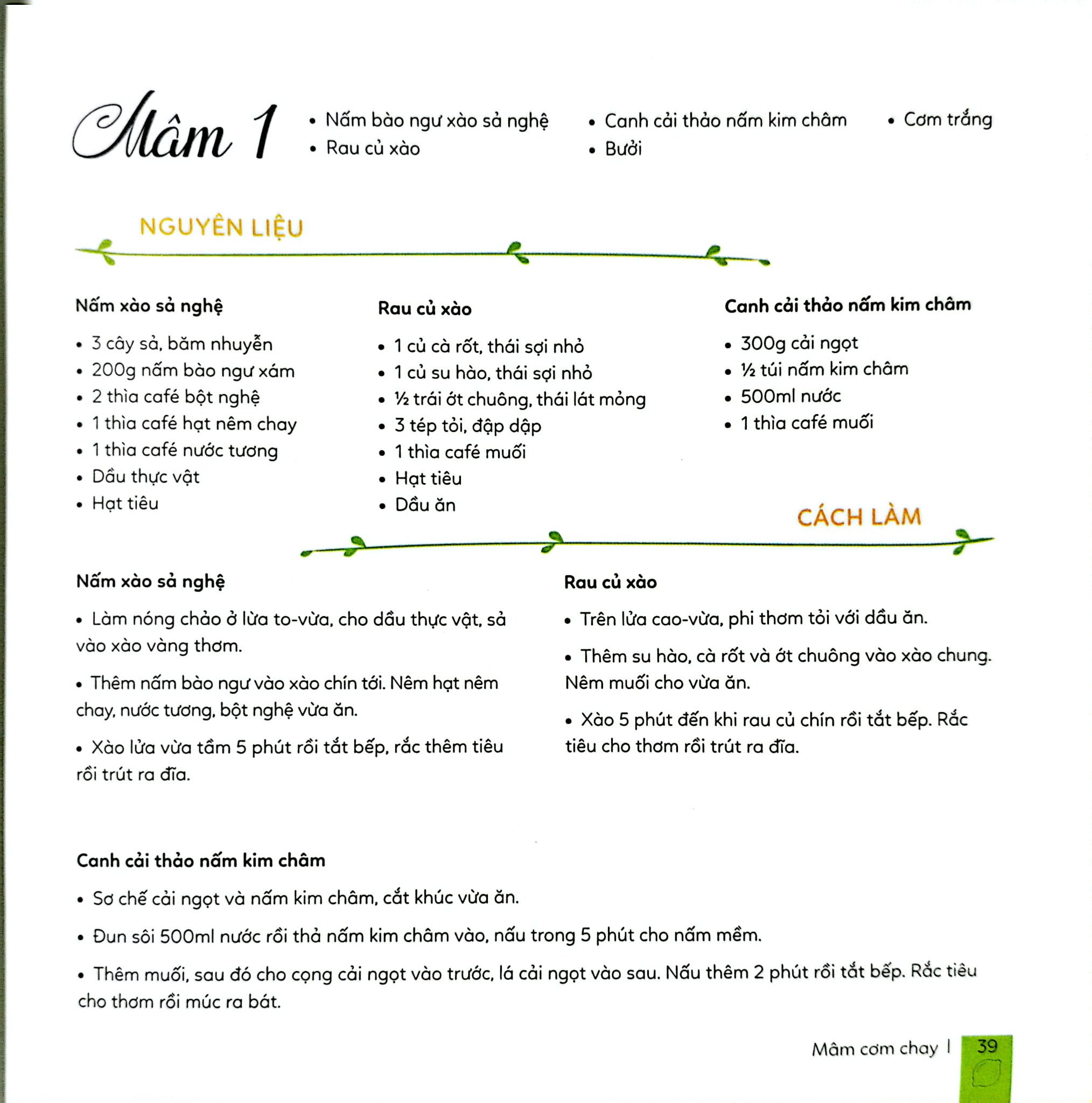 Ăn Chay - Sống Lành - Bìa Cứng - Dương Yến Nhi