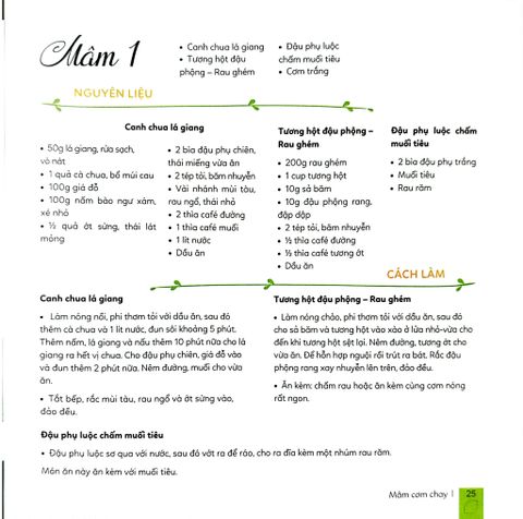  Ăn Chay - Sống Lành - Bìa Cứng - Dương Yến Nhi 