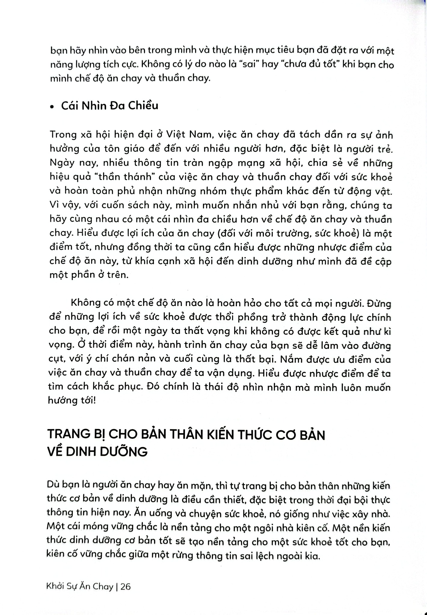 Khởi Sự Ăn Chay - Dinh Dưỡng Dành Cho Người Ăn Chay Và 14 Ngày Để Bạn Bắt Đầu - Đức Nguyễn
