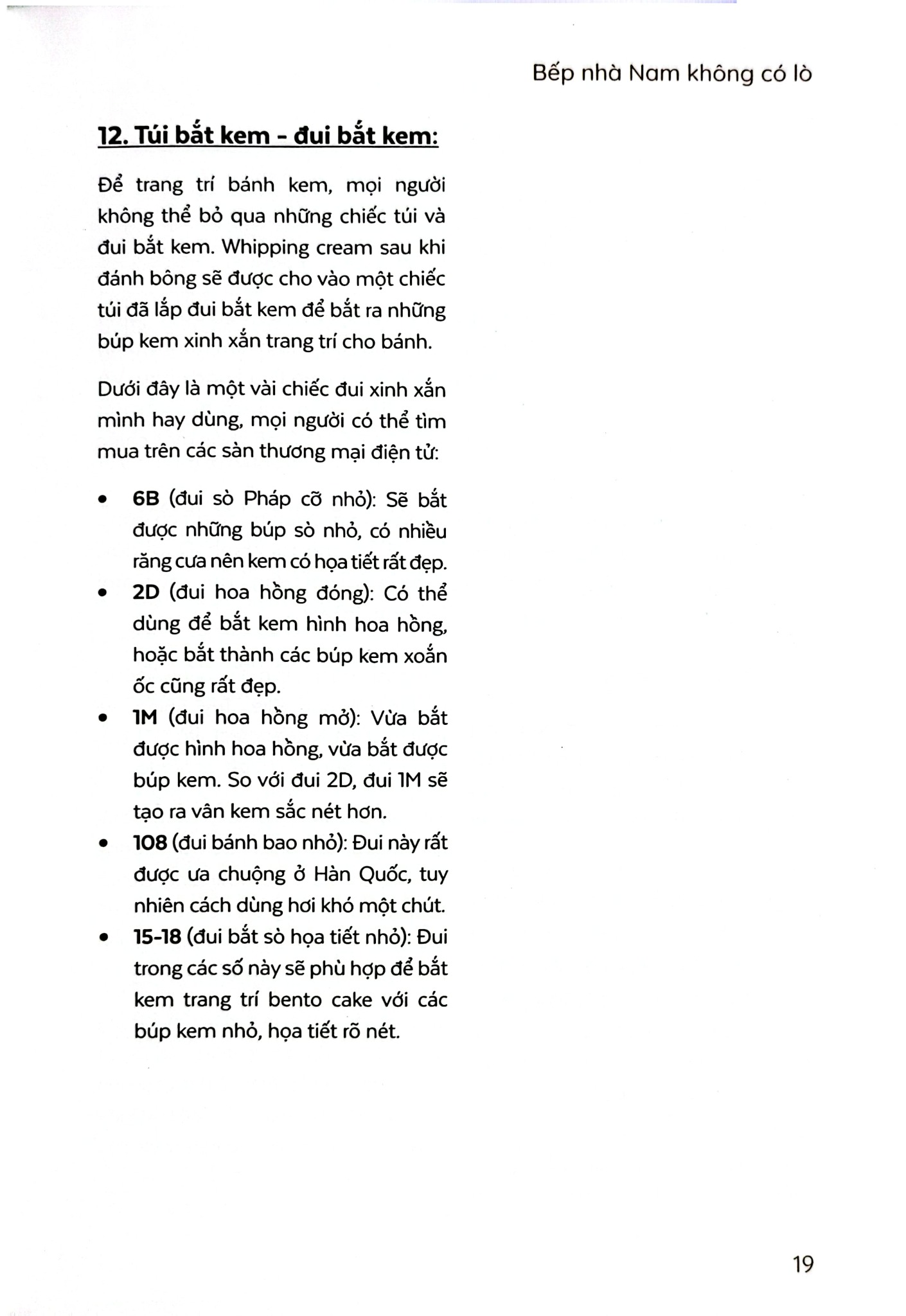 Bếp Nhà Nam Không Có Lò - Nam Có Ích