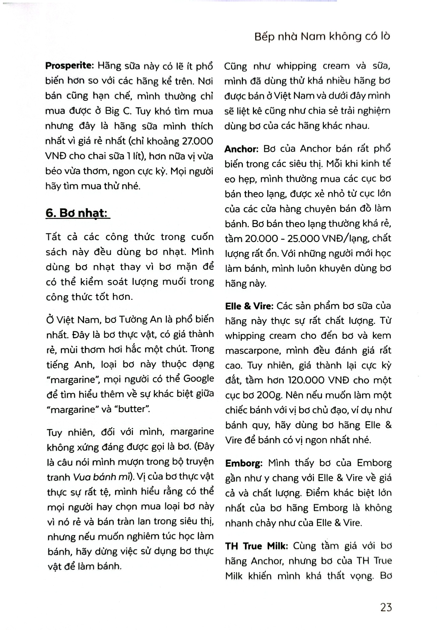 Bếp Nhà Nam Không Có Lò - Nam Có Ích