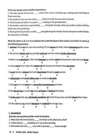  Học Tốt Tiếng Anh 10 - Theo Chương Trình Global Success - Trang Anh, Minh Trang 