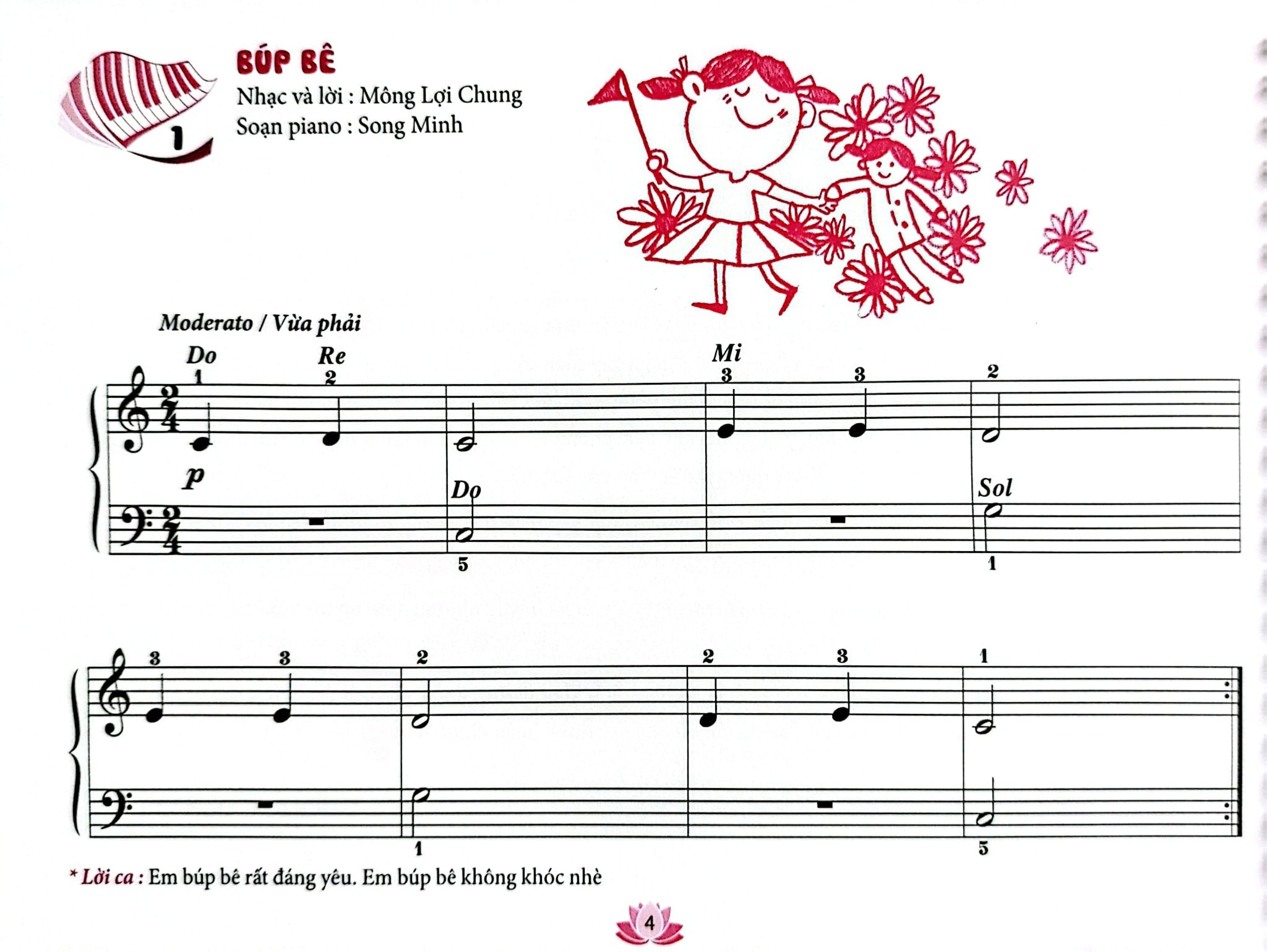 Tuyển Tập Tiểu Phẩm Piano Măng Non - Phần 1 - Song Minh