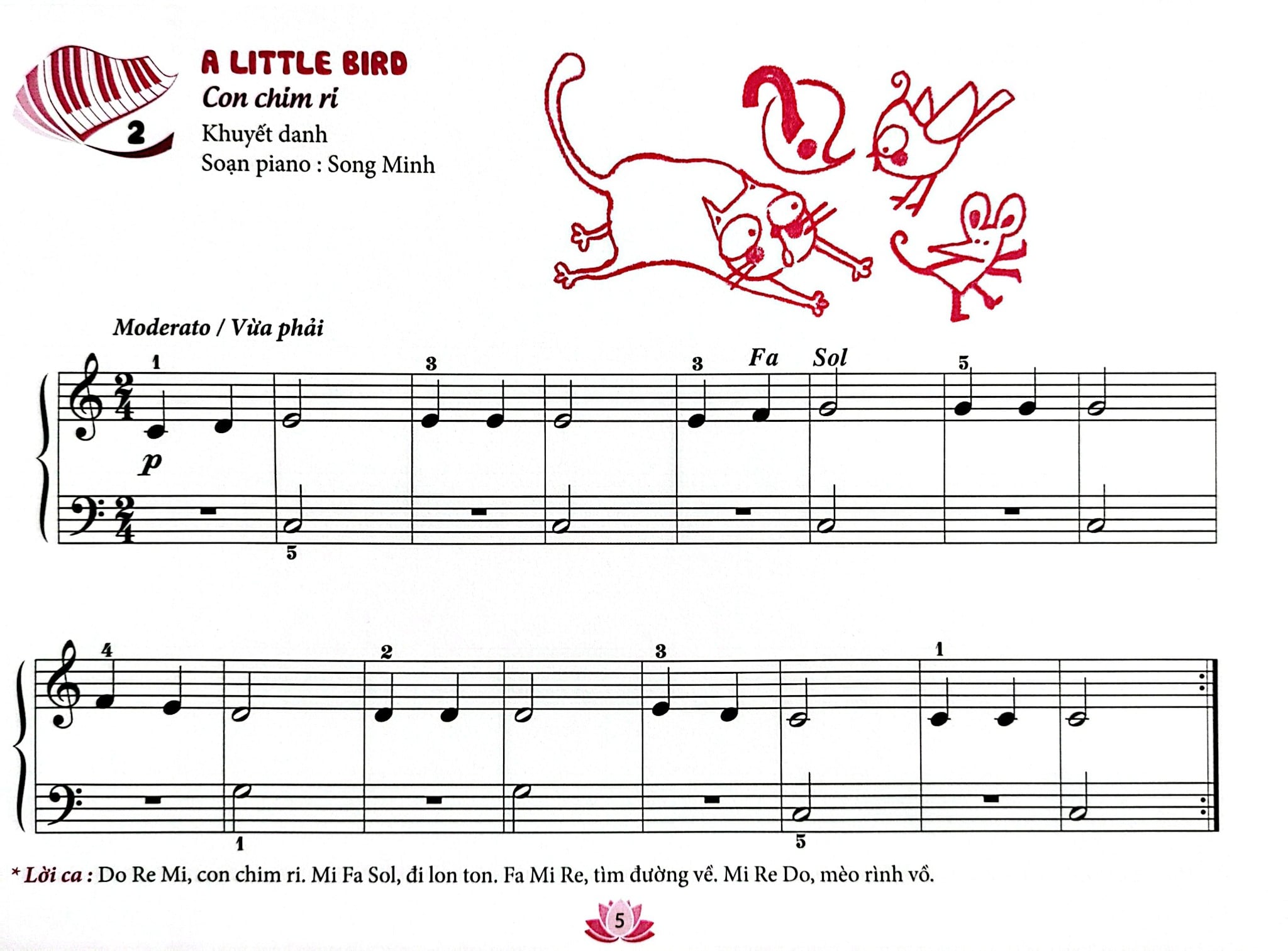 Tuyển Tập Tiểu Phẩm Piano Măng Non - Phần 1 - Song Minh