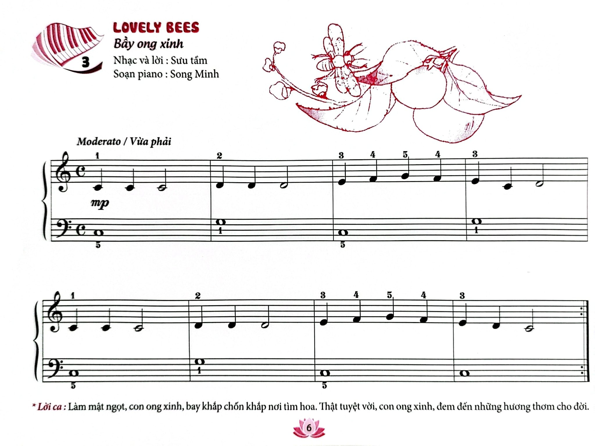 Tuyển Tập Tiểu Phẩm Piano Măng Non - Phần 1 - Song Minh
