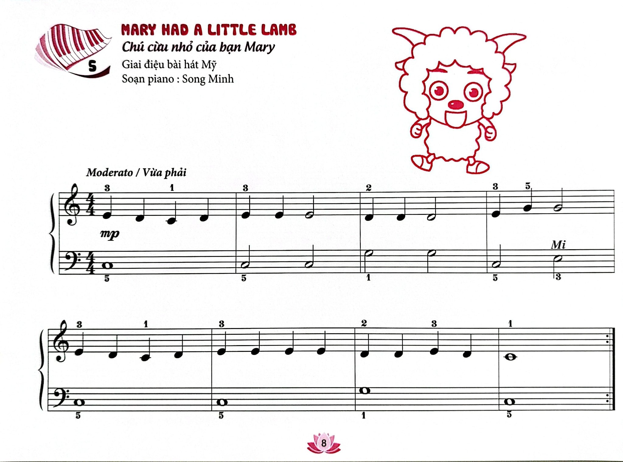Tuyển Tập Tiểu Phẩm Piano Măng Non - Phần 1 - Song Minh
