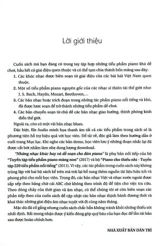  Những Nhạc Khúc Hay Và Dễ Soạn Cho Đàn Piano - Song Minh 