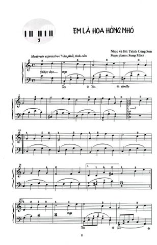  Những Nhạc Khúc Hay Và Dễ Soạn Cho Đàn Piano - Song Minh 