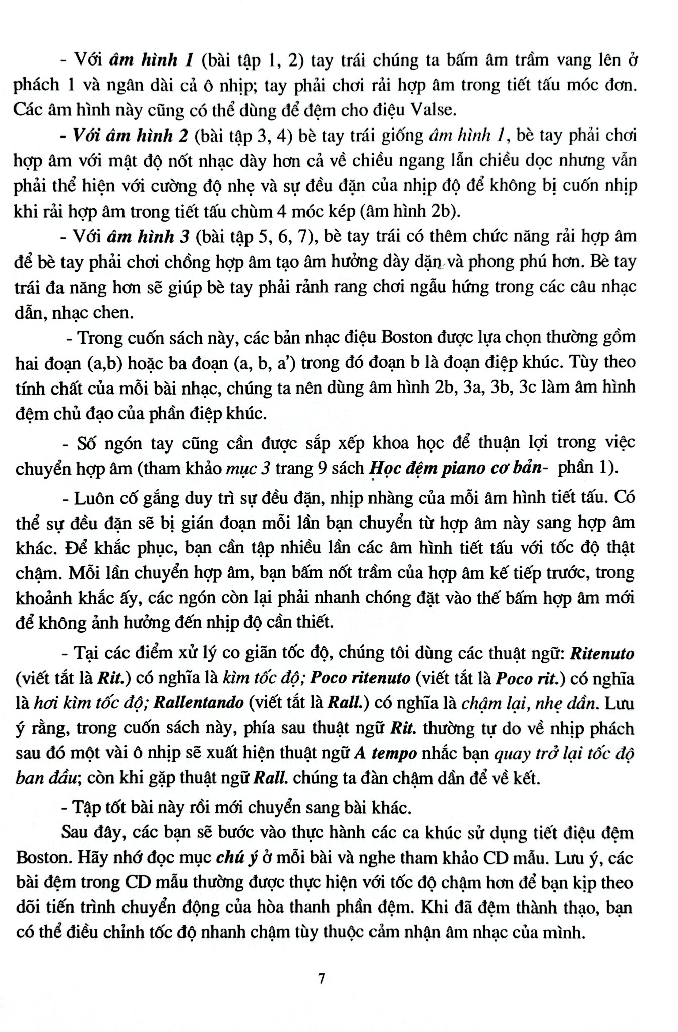 Combo 3 Quyển Học Đệm Piano Cơ Bản (Tập 1 + 2 + 3) - Song Minh