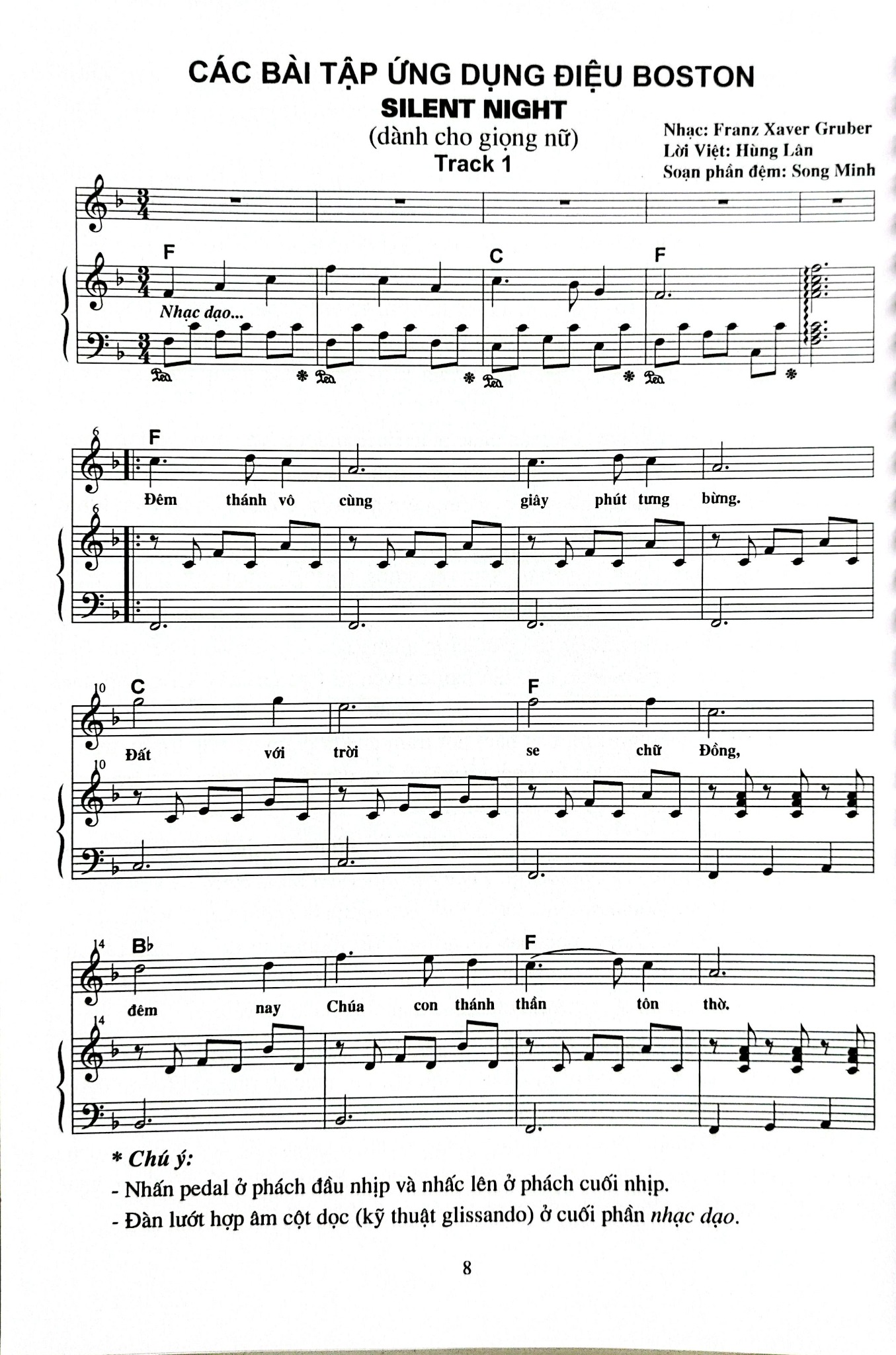 Combo 3 Quyển Học Đệm Piano Cơ Bản (Tập 1 + 2 + 3) - Song Minh