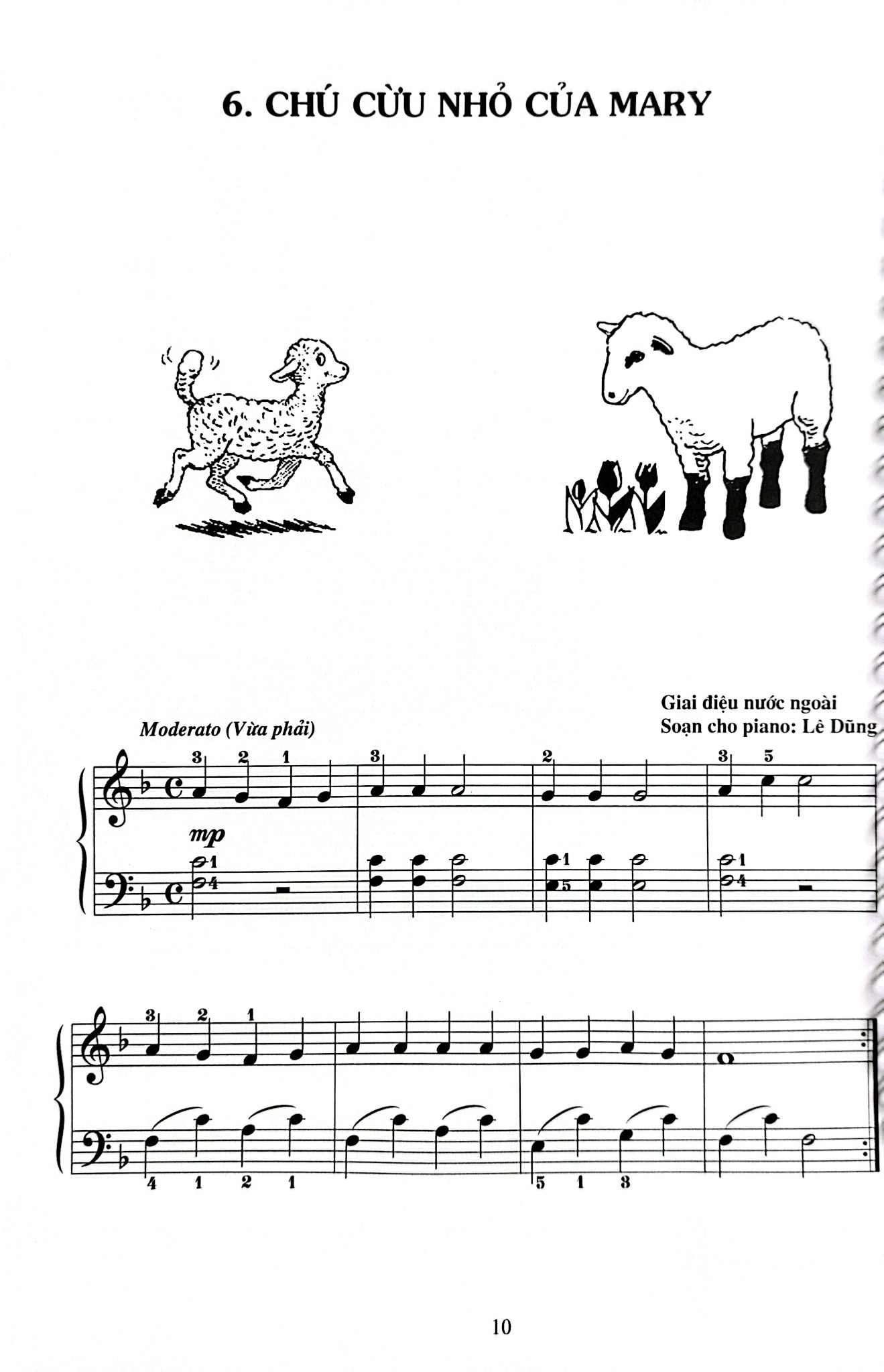 Piano Cho Thiếu Nhi - Tuyển Tập 220 Tiểu Phẩm Nổi Tiếng - Phần 1 - Lê Dũng