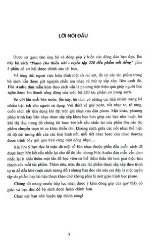 Combo 4 Quyển Piano Cho Thiếu Nhi Tuyển Tập 220 Tiểu Phẩm Nổi Tiếng (Phần 1 + 2 + 3 + 4) - Lê Dũng 