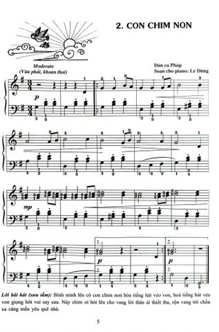  Combo 4 Quyển Piano Cho Thiếu Nhi Tuyển Tập 220 Tiểu Phẩm Nổi Tiếng (Phần 1 + 2 + 3 + 4) - Lê Dũng 