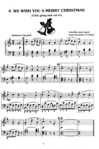  Combo 4 Quyển Piano Cho Thiếu Nhi Tuyển Tập 220 Tiểu Phẩm Nổi Tiếng (Phần 1 + 2 + 3 + 4) - Lê Dũng 