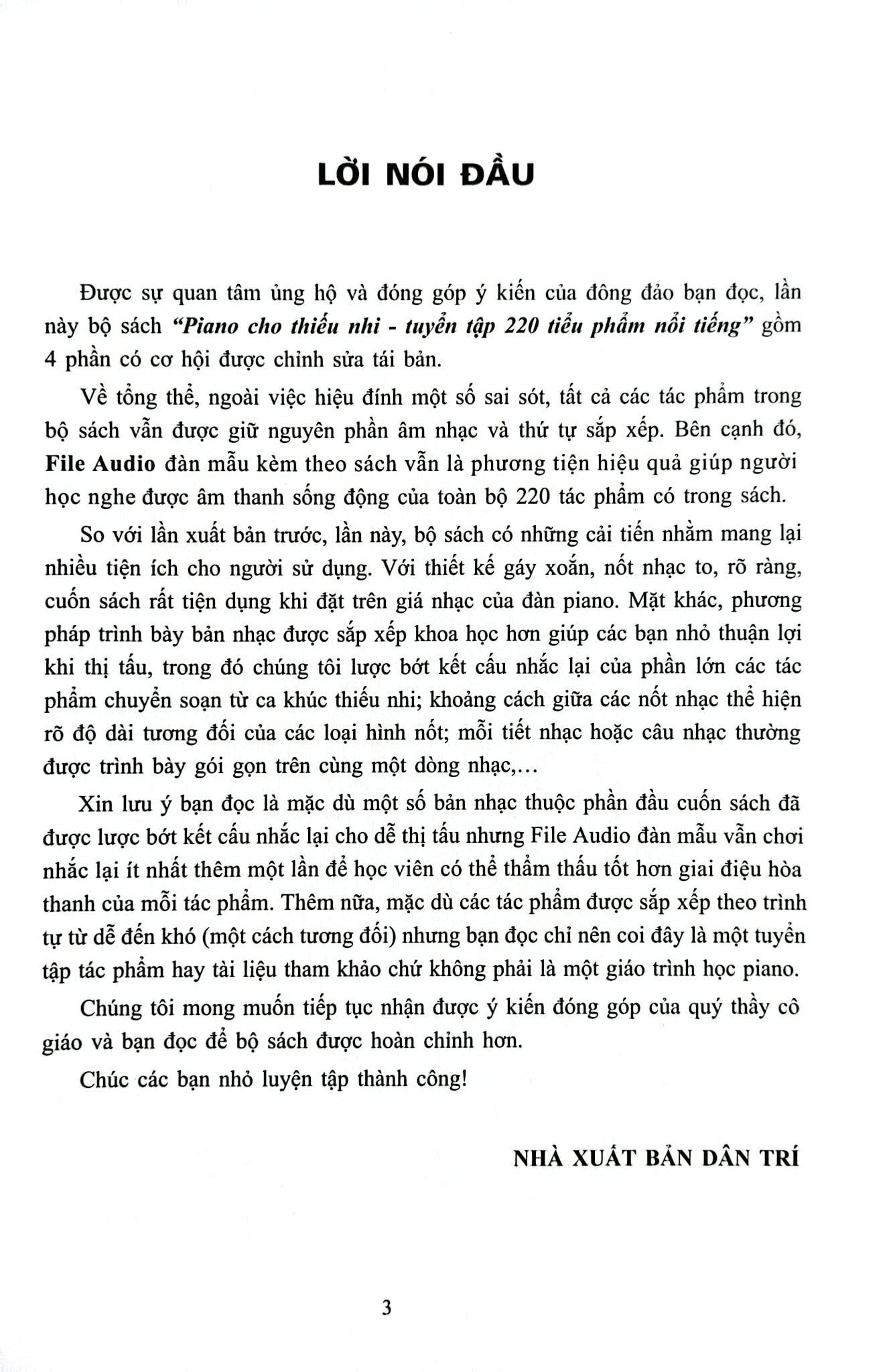 Piano Cho Thiếu Nhi - Tuyển Tập 220 Tiểu Phẩm Nổi Tiếng - Phần 2 - Lê Dũng