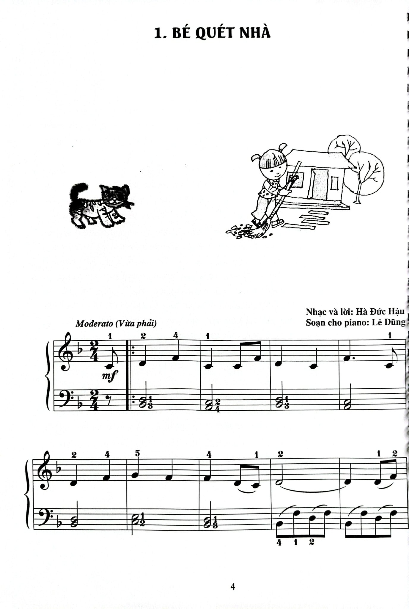 Piano Cho Thiếu Nhi - Tuyển Tập 220 Tiểu Phẩm Nổi Tiếng - Phần 2 - Lê Dũng