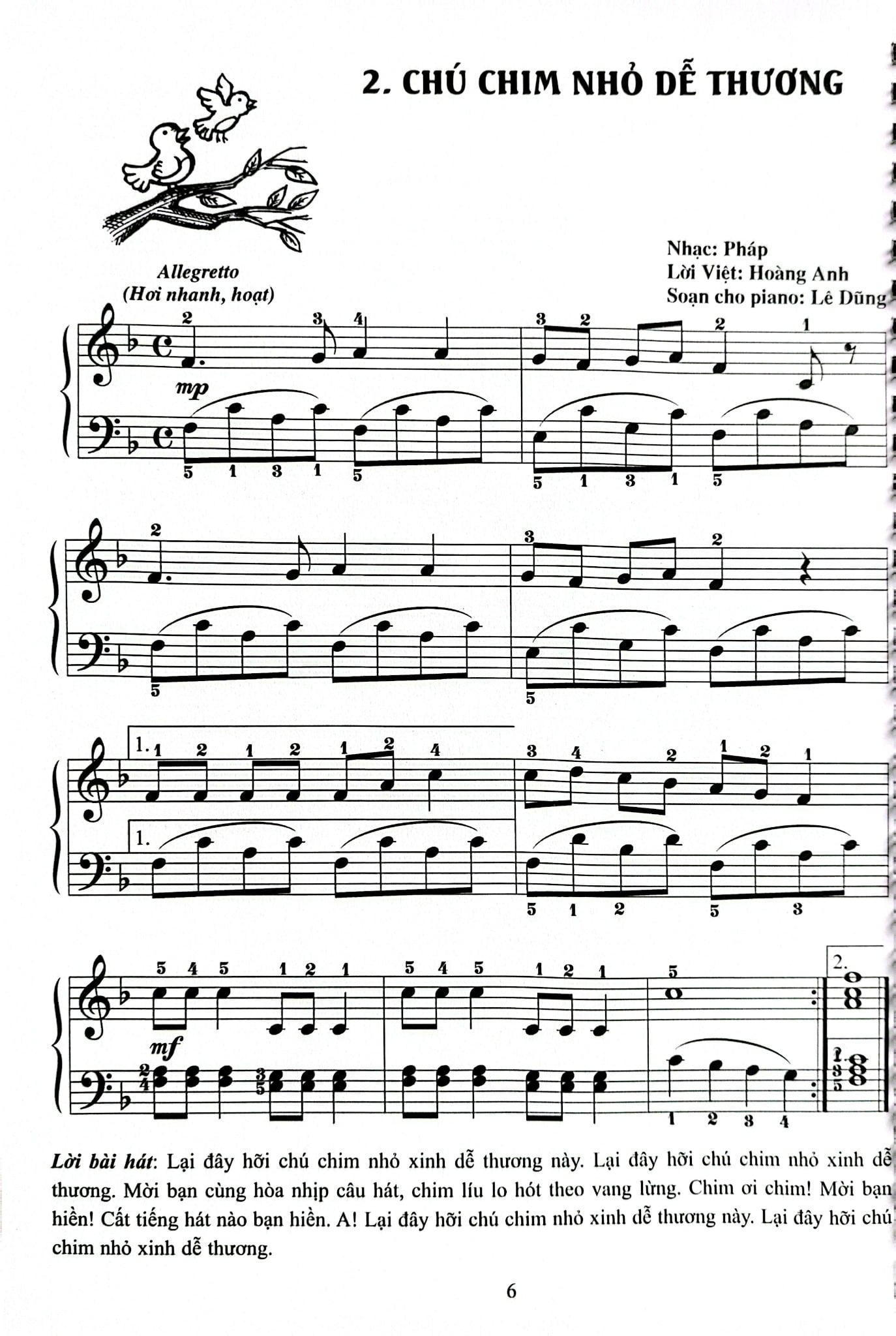 Piano Cho Thiếu Nhi - Tuyển Tập 220 Tiểu Phẩm Nổi Tiếng - Phần 2 - Lê Dũng