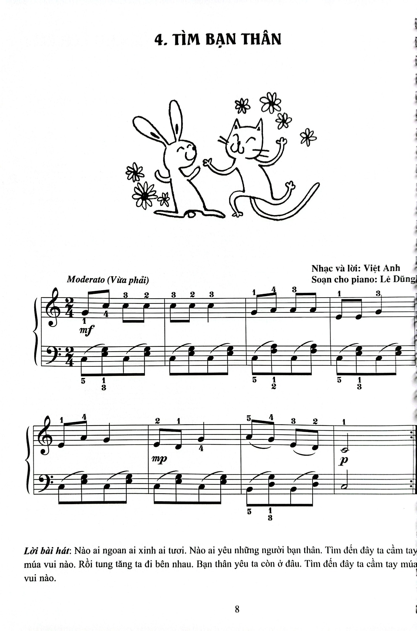 Piano Cho Thiếu Nhi - Tuyển Tập 220 Tiểu Phẩm Nổi Tiếng - Phần 2 - Lê Dũng