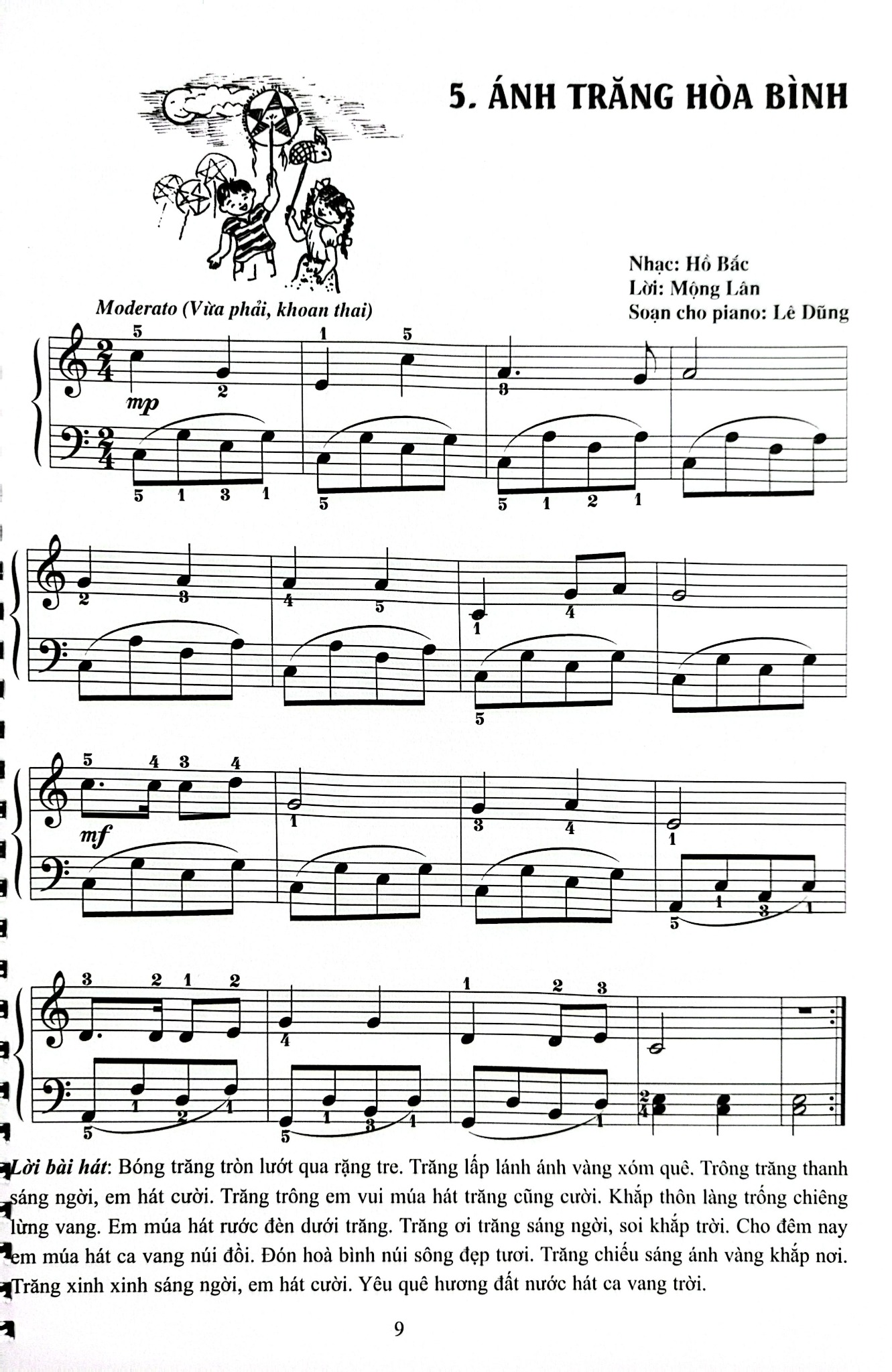 Piano Cho Thiếu Nhi - Tuyển Tập 220 Tiểu Phẩm Nổi Tiếng - Phần 2 - Lê Dũng