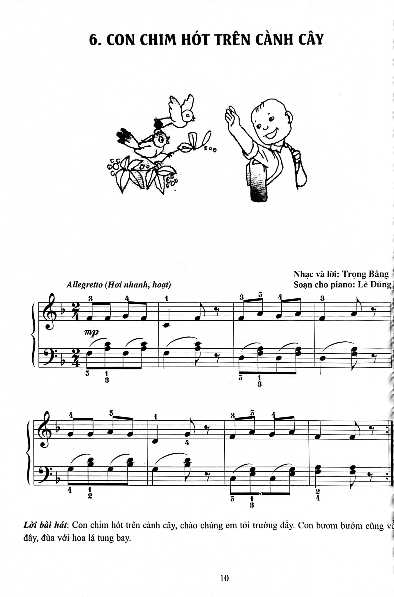 Piano Cho Thiếu Nhi - Tuyển Tập 220 Tiểu Phẩm Nổi Tiếng - Phần 2 - Lê Dũng