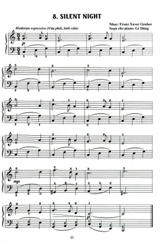  Combo 4 Quyển Piano Cho Thiếu Nhi Tuyển Tập 220 Tiểu Phẩm Nổi Tiếng (Phần 1 + 2 + 3 + 4) - Lê Dũng 