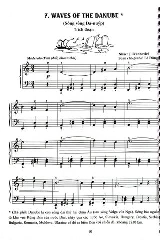  Combo 4 Quyển Piano Cho Thiếu Nhi Tuyển Tập 220 Tiểu Phẩm Nổi Tiếng (Phần 1 + 2 + 3 + 4) - Lê Dũng 