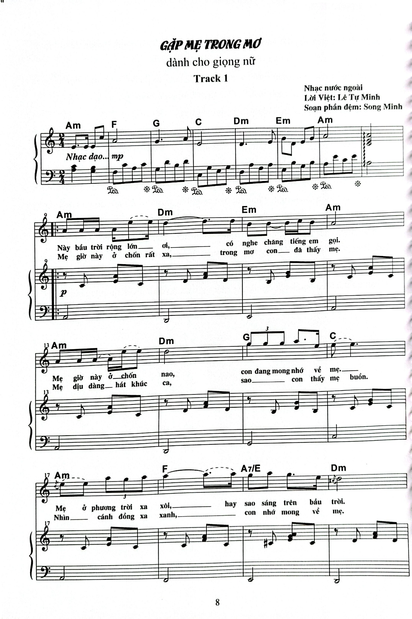 Combo 3 Quyển Học Đệm Piano Cơ Bản (Tập 1 + 2 + 3) - Song Minh