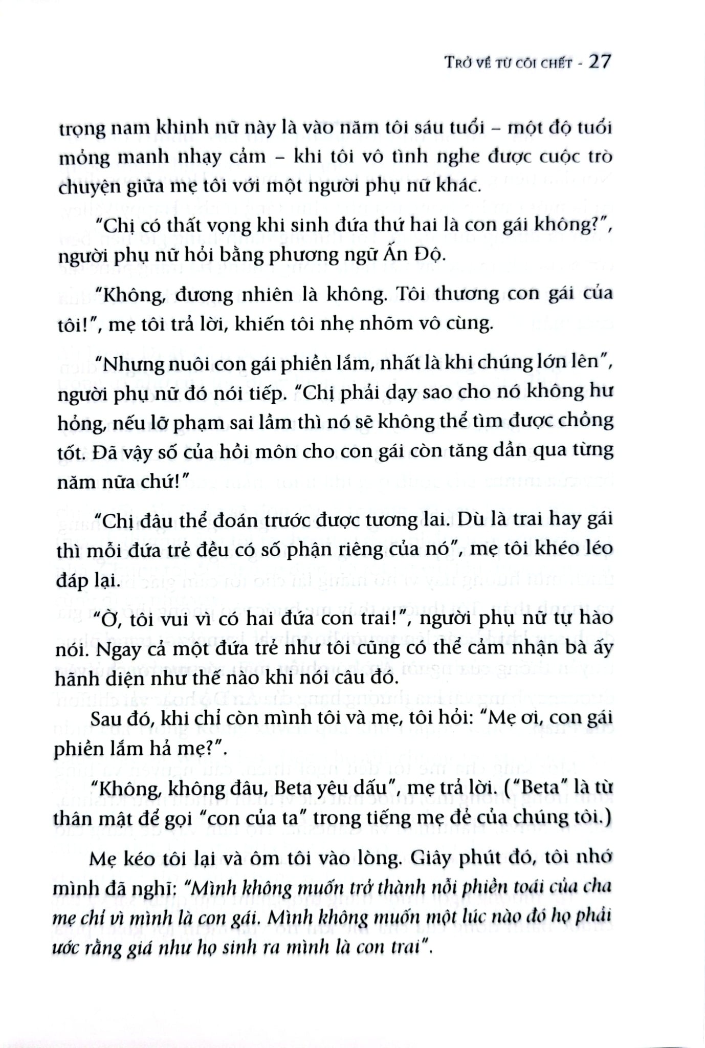 Trở Về Từ Cõi Chết -  Anita Moorjani