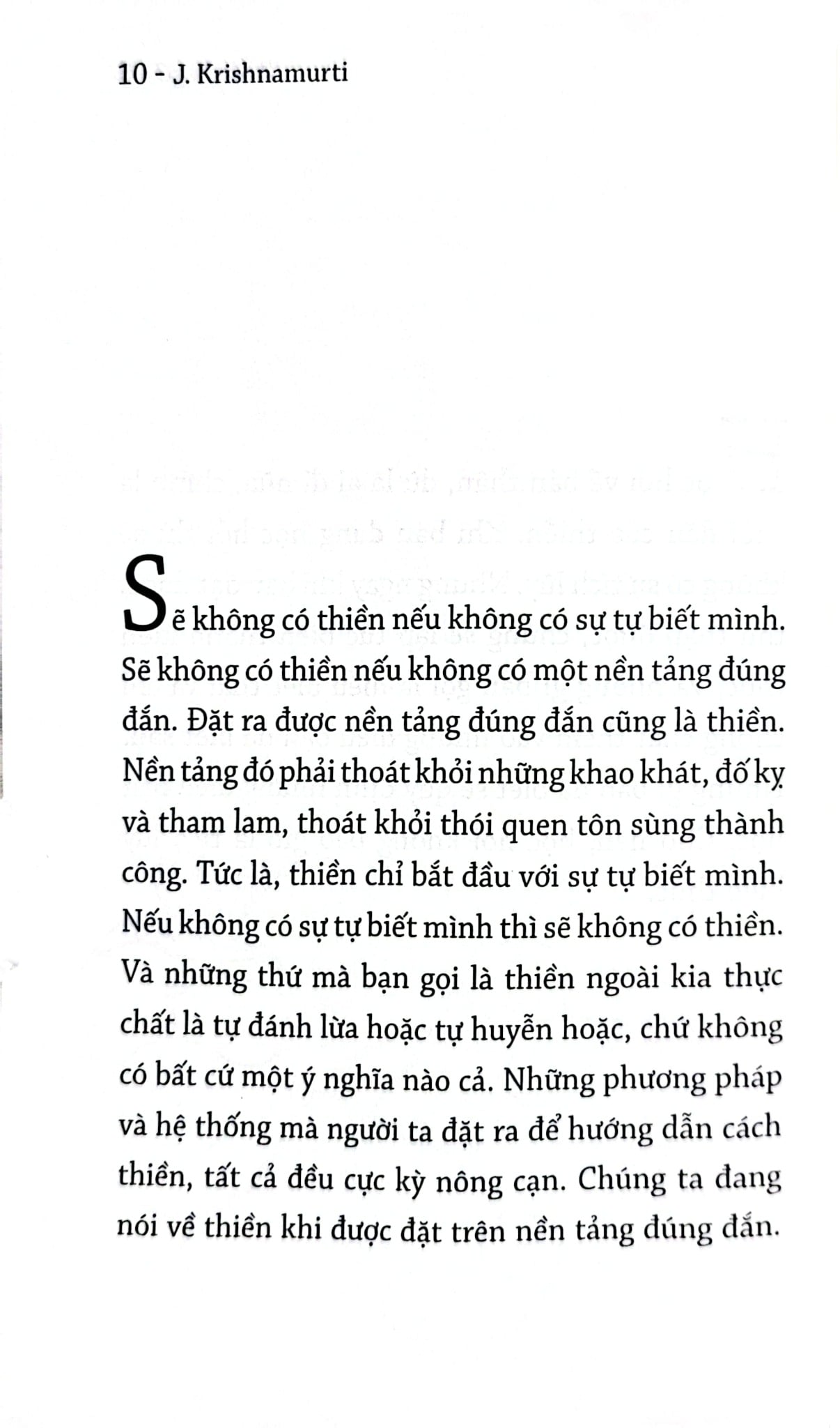 Thiền Là Gì? - J. Krishnamurti