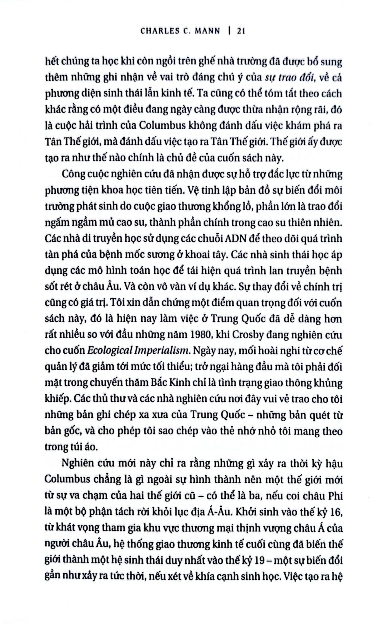 1493 - Diện Mạo Tân Thế Giới Của Columbus - Charles C. Mann