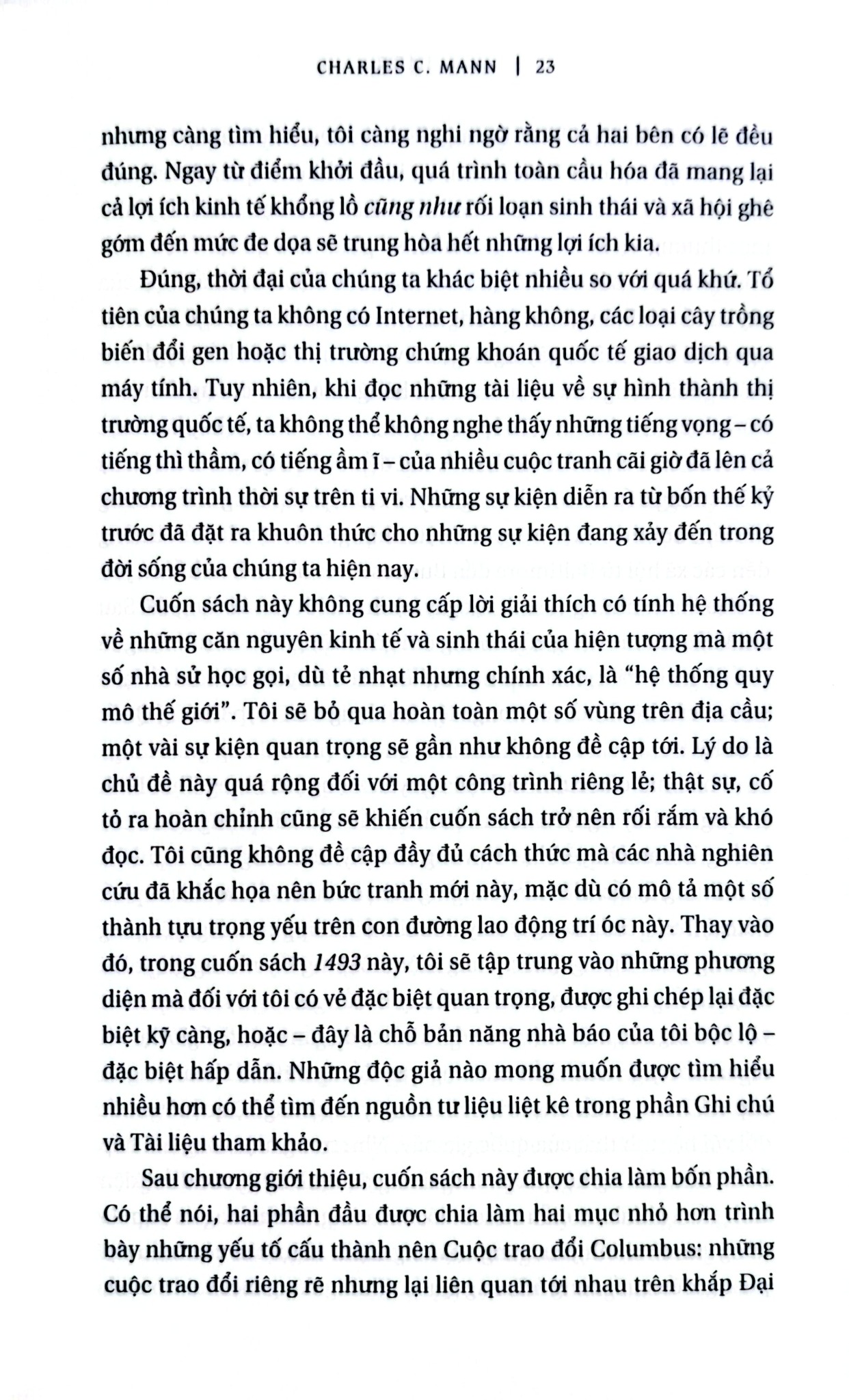 1493 - Diện Mạo Tân Thế Giới Của Columbus - Charles C. Mann