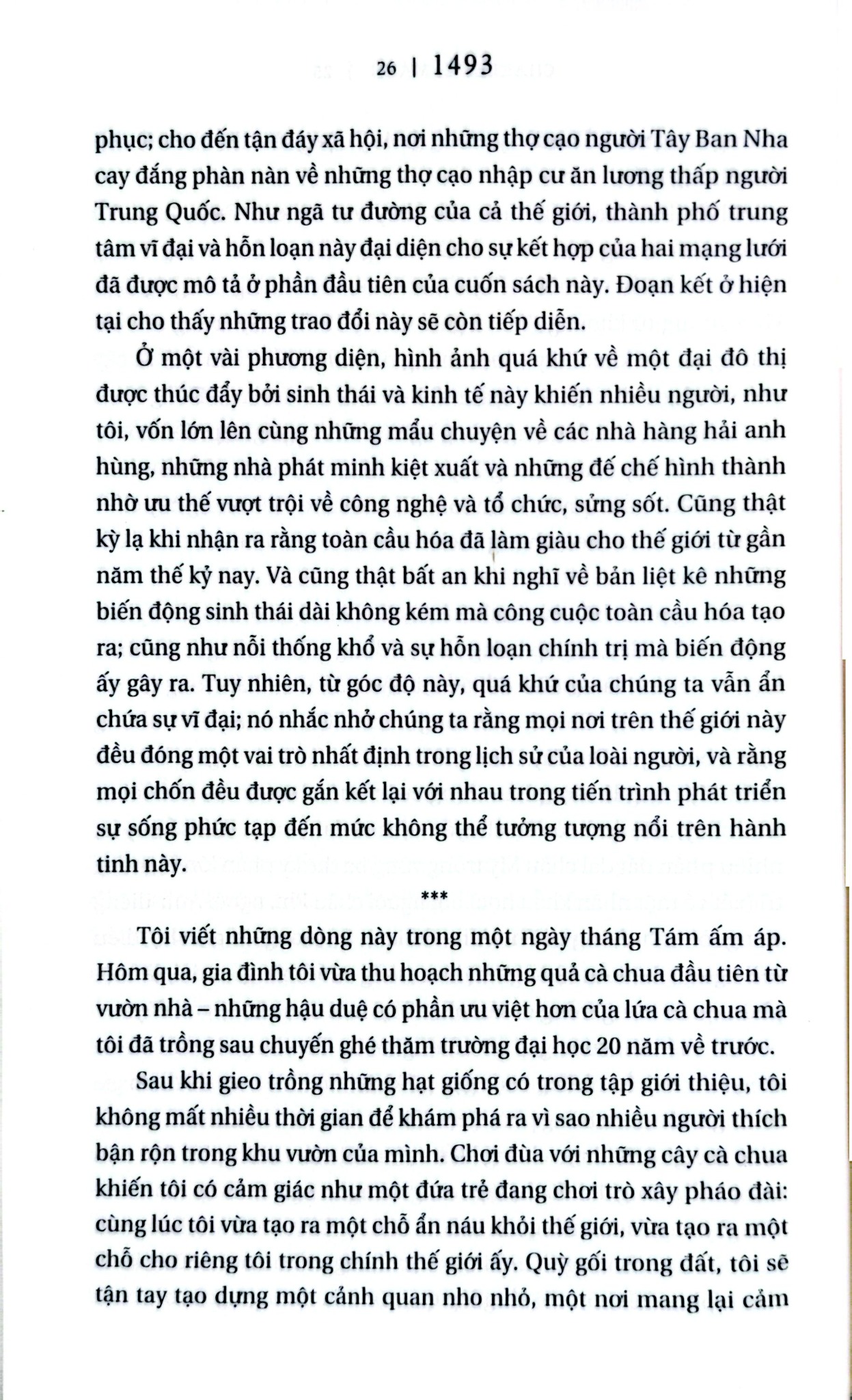 1493 - Diện Mạo Tân Thế Giới Của Columbus - Charles C. Mann