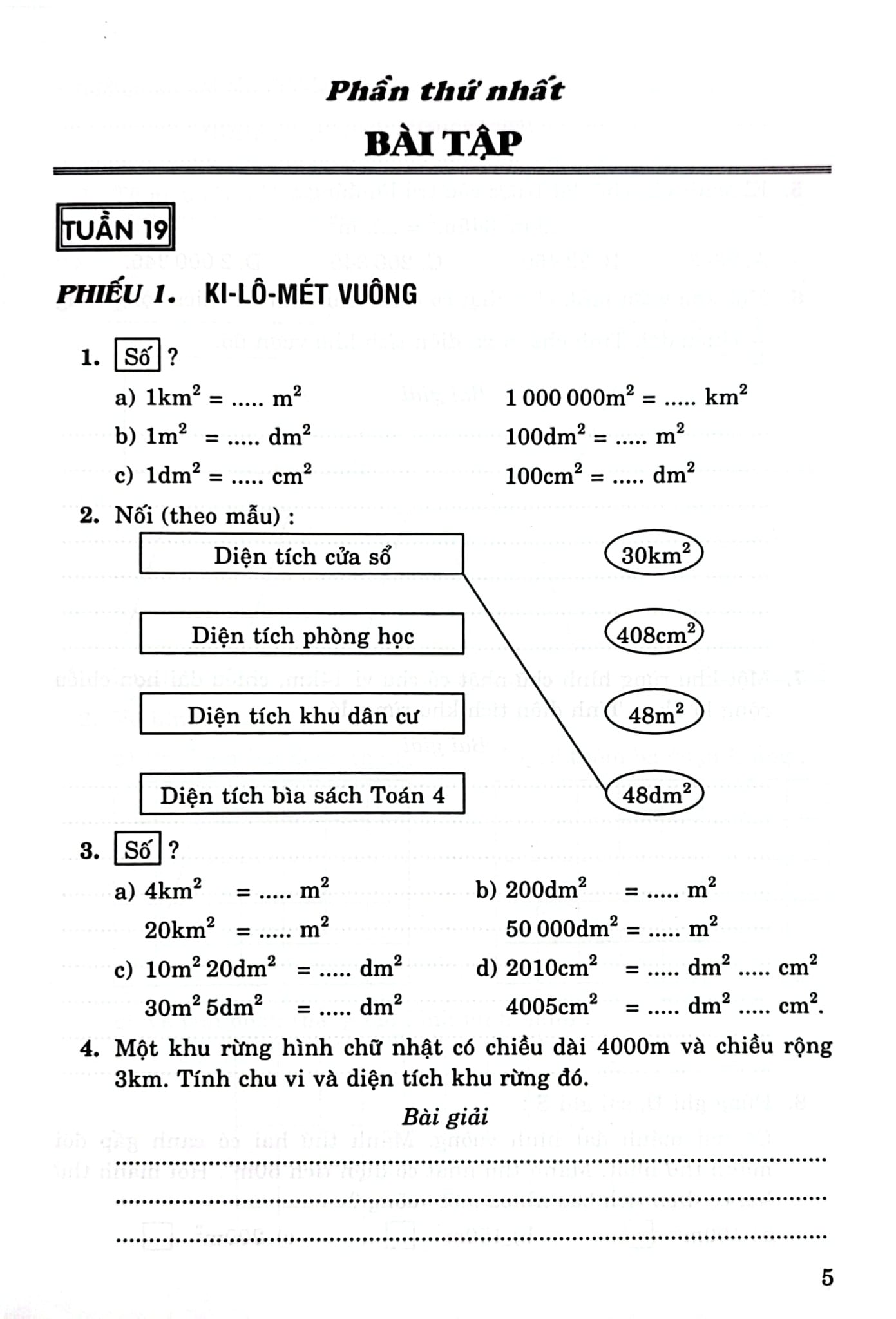 Bài Tập Chọn Lọc Toán 4 - Hai Buổi Mỗi Ngày - Tập 2 (Dùng Chung Cho Các Bộ Sgk Hiện Hành) - Đỗ Trung Hiệu