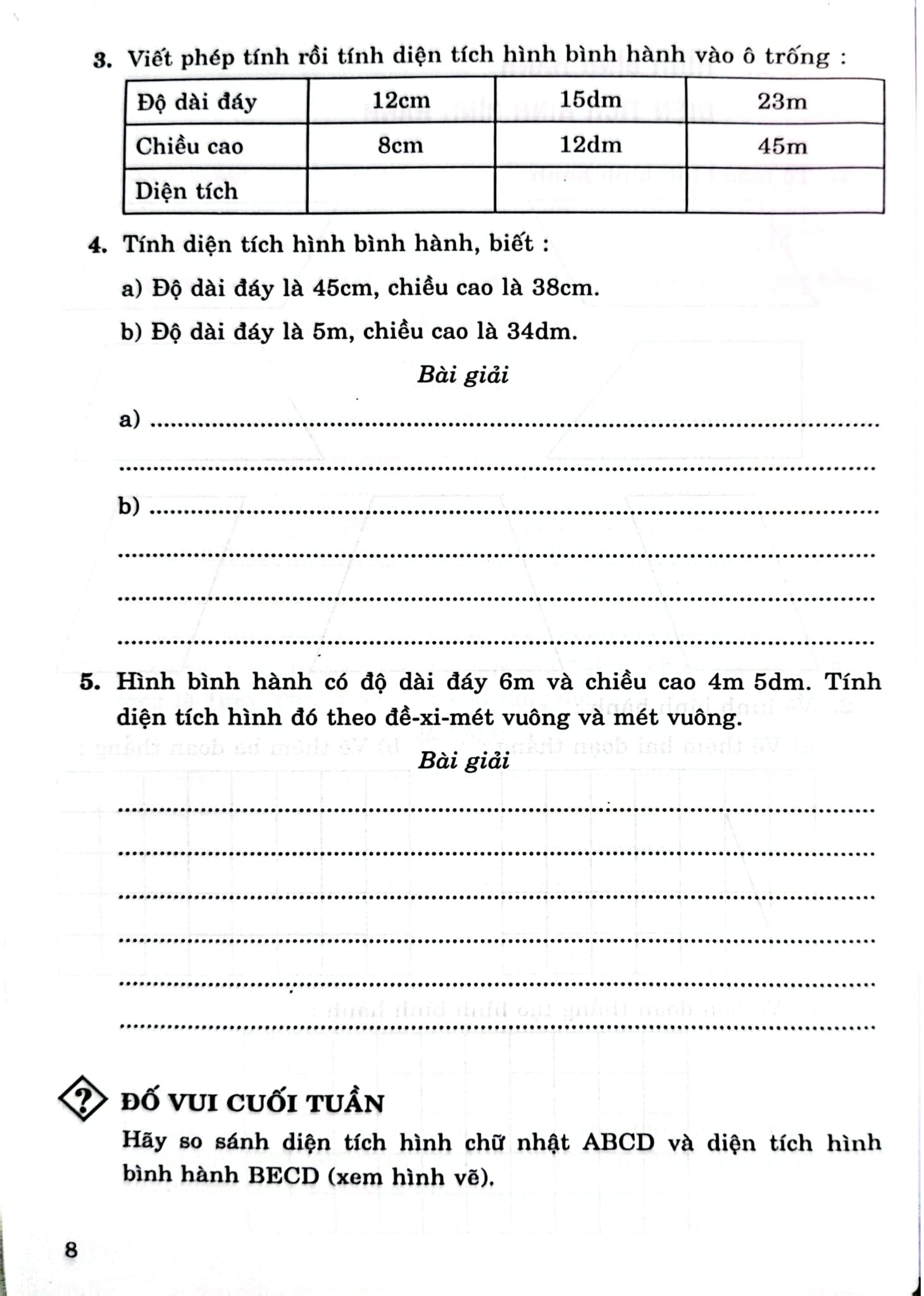 Bài Tập Chọn Lọc Toán 4 - Hai Buổi Mỗi Ngày - Tập 2 (Dùng Chung Cho Các Bộ Sgk Hiện Hành) - Đỗ Trung Hiệu