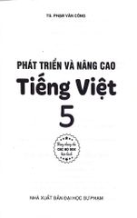 Phát Triển Và Nâng Cao Tiếng Việt 5 (Dùng Chung Cho Các Bộ Sgk Hiện Hành) - Phạm Văn Công