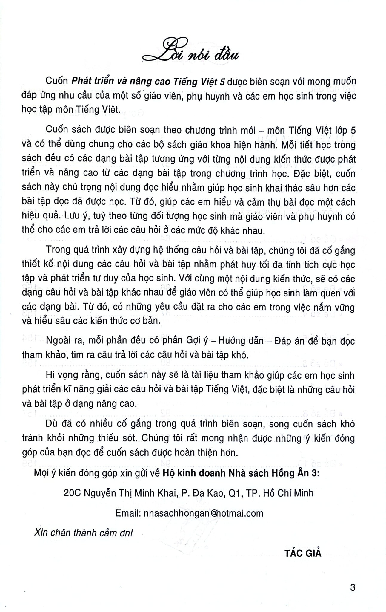 Phát Triển Và Nâng Cao Tiếng Việt 5 (Dùng Chung Cho Các Bộ Sgk Hiện Hành) - Phạm Văn Công