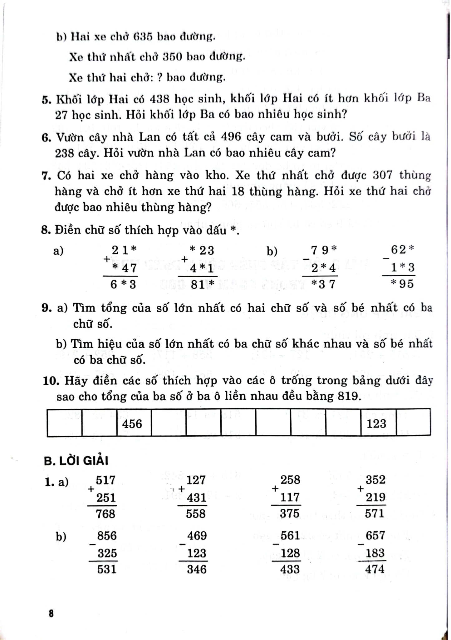 Bồi Dưỡng Toán Lớp 3 - Tập 1 (Bám Sát Sgk Kết Nối) - Nguyễn Đức Tấn
