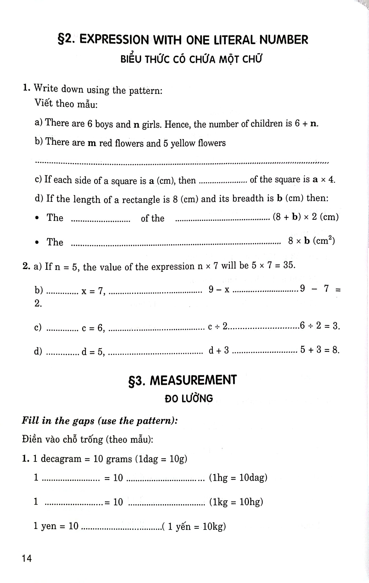 We Learn Maths In English - Em Học Toán Bằng Tiếng Anh 4 (Dùng Chung Cho Các Bộ Sgk Hiện Hành) - Phạm Đình Thực