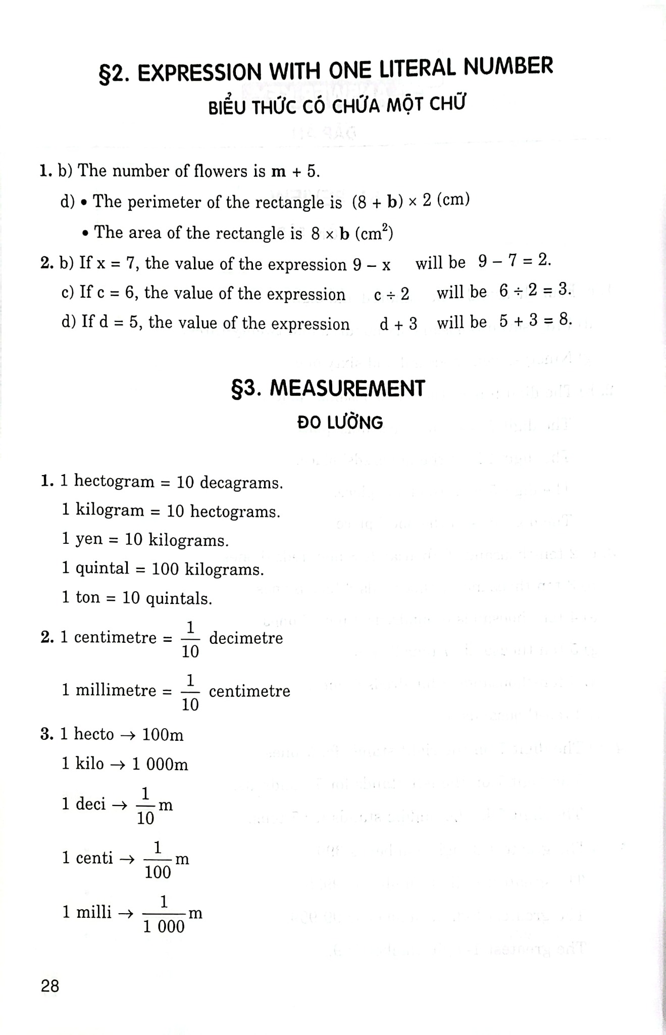 We Learn Maths In English - Em Học Toán Bằng Tiếng Anh 4 (Dùng Chung Cho Các Bộ Sgk Hiện Hành) - Phạm Đình Thực